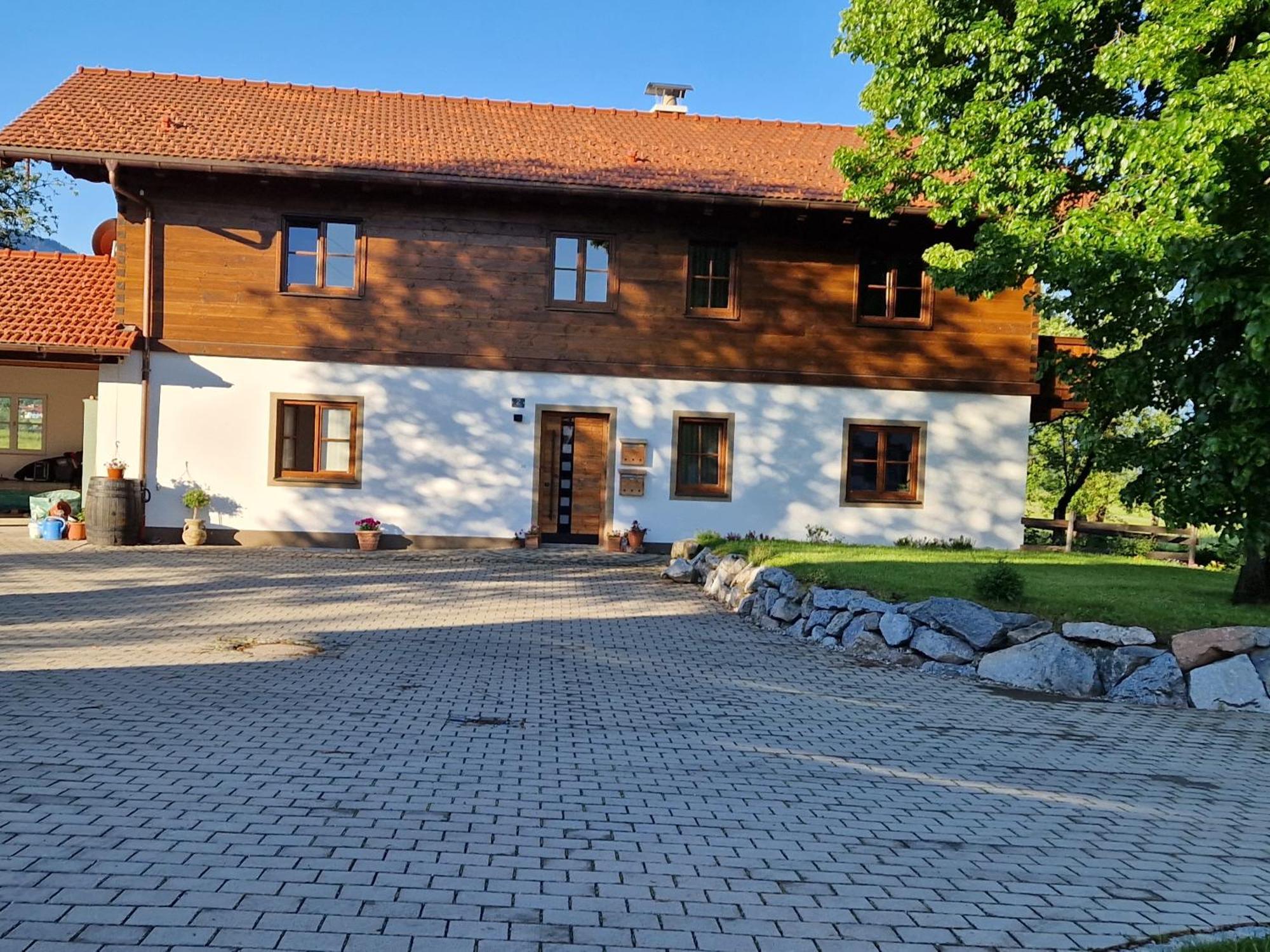 Ferienwohnung Bergeblick Bichl An Der Ludlmuehle Exterior foto
